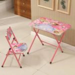 Ensemble bureau et chaise pliable pour enfants
