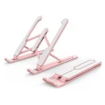 Support Réglable Pour Ordinateur Portable - Rose