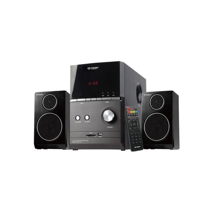 SMART TECHNOLOGY Système Audio Avec Haut-parleur Multimédia-STHB-9898M-FM-USB-carte Mémoire – Image 1