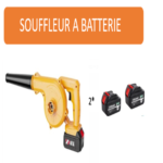 Souffleur Et Aspirateur A Batterie "2 Batteries" – Image 6