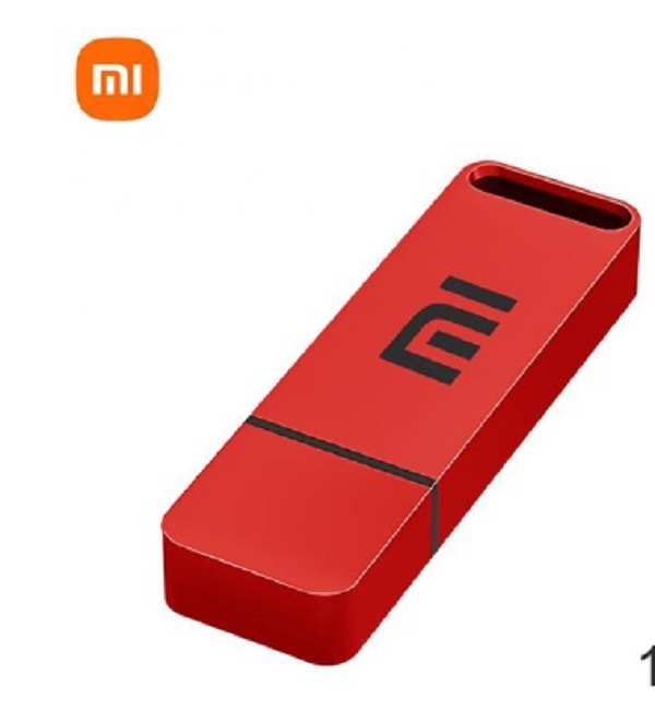 Clé USB Xiaomi 1 To 1000 Go 3.0 argent avec porte-clés