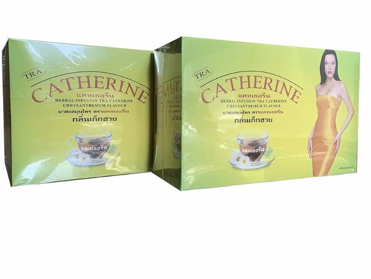 Catherine Herbal Infusion - Tra Catherine - Thé Amincissant - 32 sachets