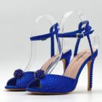Escarpins à Talons à bride tendance – Bleu