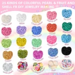 Ensemble De Perles De Rocaille en verre de 3mm pour Bracelet - Kit d'artisanat pour les filles – Image 3