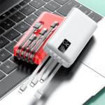 Power Bank 20000mah avec 4 Câbles – Image 4