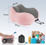 Coussin Cervical ergonomique, Coussin de Voyage - Bleu – Image 4