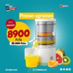 Presse-agrumes électrique à 360 ° – Machine à jus – Extracteur de jus – Pour maison, cuisine, voyage, hôtel