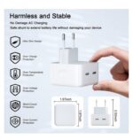 Chargeur adaptateur iPhone 50W turbo rapide – Image 2