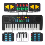 Jouet piano électronique multifonction 37 touches pour enfants et débutants – Image 4