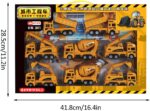 8 Pcs - Ensemble de jouets de mini véhicules de construction, collection de camions d'ingénierie – Image 3