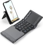 Clavier sans fil Bluetooth à 3 plis portable iClever avec pavé tactile sensible