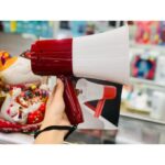 Mégaphone Portable Bluetooth, Enregistrement, USB, Carte Mémoire Avec Batterie Rechargeable – Image 2