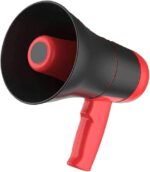 Mégaphone Portable Bluetooth, Enregistrement, USB, Carte Mémoire Avec Batterie Rechargeable