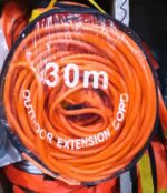 Prolongateur 16A HO5VV-F 2x 1,5 2P sans terre Orange 30m – Image 3