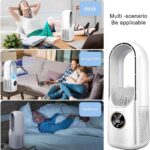 Mini Climatiseur portable à affichage LED pour bureau, chambre à coucher, Salon, air libre – Image 2