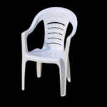 Chaise en Plastique Confortable et Légère – Design Moderne blanc