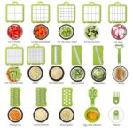 Découpe légumes multifonctions 22 pièces – Image 3