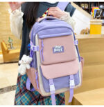 Sac à dos imperméable 4 en 1 - Violet – Image 3