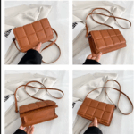 Mini Sacs Carré à Bandoulière Et Main De Mode Pour Femme - Blanc – Image 3