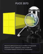 Ampoule Projecteur LED à laser longue portée H4 – Image 6