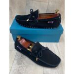 Mocassins en daim Pour Homme - Gris