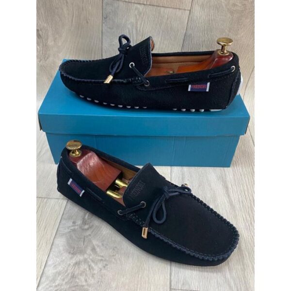 Mocassins en daim Pour Homme - Gris