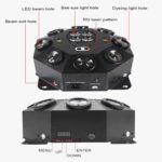 Projecteur lumière Mobile avec écran LCD, lumières de scène DJ 150 W – Image 2