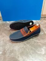 Souliers mocassin homme - Marron, Noir, Bleu – Image 2