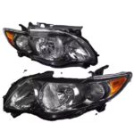 Paire de Phares pour TOYOTA Corolla 2007 A 2012 VERSION USA