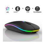 Souris Dual Mode : Sans Fil 2.4 GHz, Bluetooth, Silencieuse Et Rechargeable