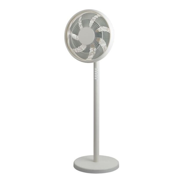 Nasco VENTILATEUR A PIED LF-SF1200 - 12" / 350MM / 4 VITESSES / 7 HELICES / 220V / 30 W / BLANC
