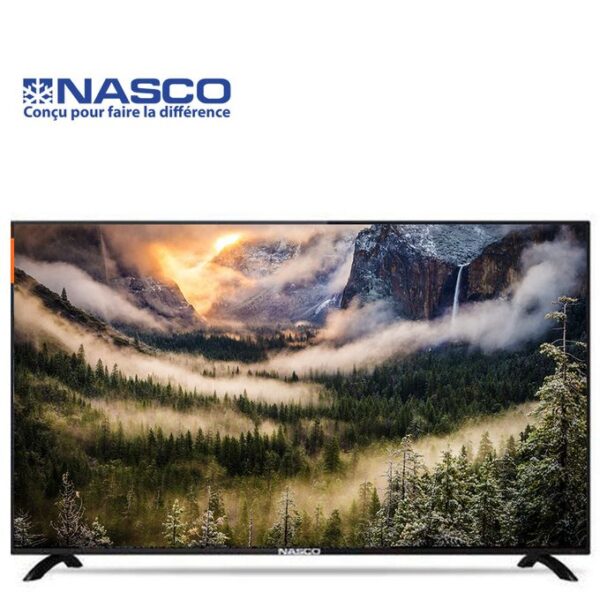 TV LED 50'' - LED_NAS-H50FB - UHD TV - Décodeur intégré - 3 HDMI - 1 USB - SLIM TV - Noir