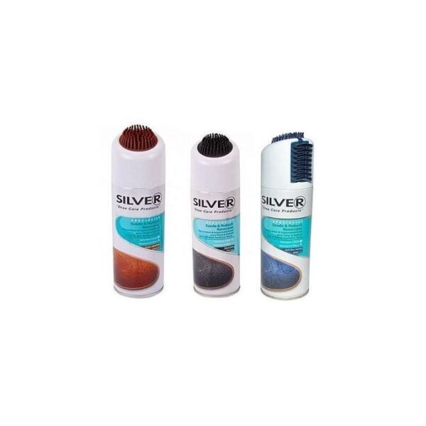 Lot De 3 Bombes Cirages Pour Soulier Et Autres En Daim / Nubuck - Noir + Bleu + Marron