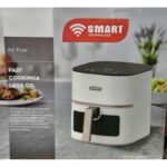 SMART TECHNOLOGY Friteuse à Air - Sans Huile - STPE-881M - 5,5L - Air Fryer - Blanc – Image 2