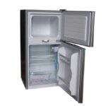 Nasco Refrigérateur 2 battants - Knasf2-115 – 105 Lt (59Lt+46Lt) - Avec Cle - Argent – Image 3