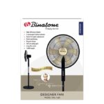 Binatone Ventilateur Sur Pieds Stand Fan ITAL-1660 - Noir – Image 3