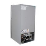 Nasco Refrigérateur 2 battants - Knasf2-115 – 105 Lt (59Lt+46Lt) - Avec Cle - Argent – Image 4