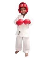 Casque de Karate ROUGE – Image 3