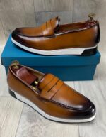 Chaussures Baladeuse En Cuir Pour Homme – Image 13