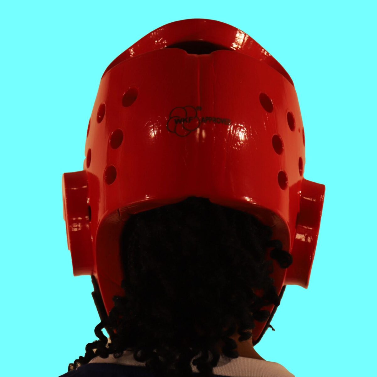 Casque de Karate ROUGE – Image 9