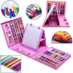 Mallette de Dessin Complète pour Enfants – Coffret Artistique 208 Pièces