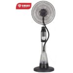 SMART TECHNOLOGY Ventilateur Brumisateur 16" Sur Pied Avec Télécommande (STV-M1655TRC) -Noir-70W
