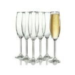 Packs De (2x3) Verre De Coupes - Transparent