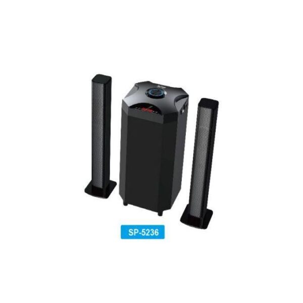 Alitop, Woofer, SP-2536 Home-Cinema - Chaine Hi-Fi - Noir