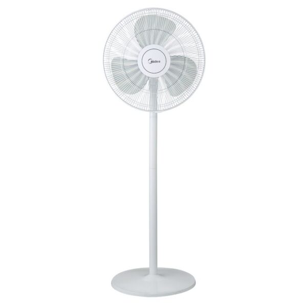 Ventilateur sur Pied - 50W - 230V - VENT_FS40-18C - Blanc