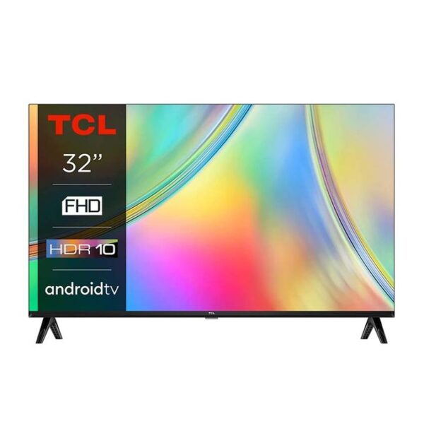 TCL Tv 32'' - 32S4500A - Android Tv - Usb-Hdmi - Hdr - Metallic Bezel Less - Dolby Audio - YouTube -Netflix