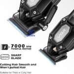 VGR Tondeuse à cheveux Professionnelle  sans Fil Rechargeable par USB – Image 2