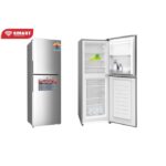 Réfrigérateur Combiné Smart 230L (STCB-308) Gris -5 Tiroirs – Image 3