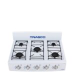 Nasco Réchaud A Gaz Et Avec Table Blanc- 5 Feux - Bruleur A Gaz – Image 4