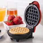 Mini Machine A Gaufre électrique - Gaufrier Pour Les Crêpes
